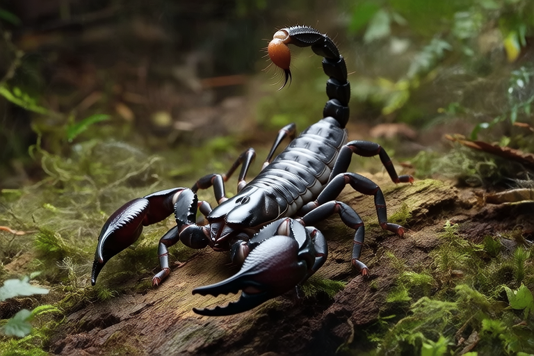From Jungle Floors to Your Screen: A Journey with Heterometrus Spinifer, the Fascinating Scorpion