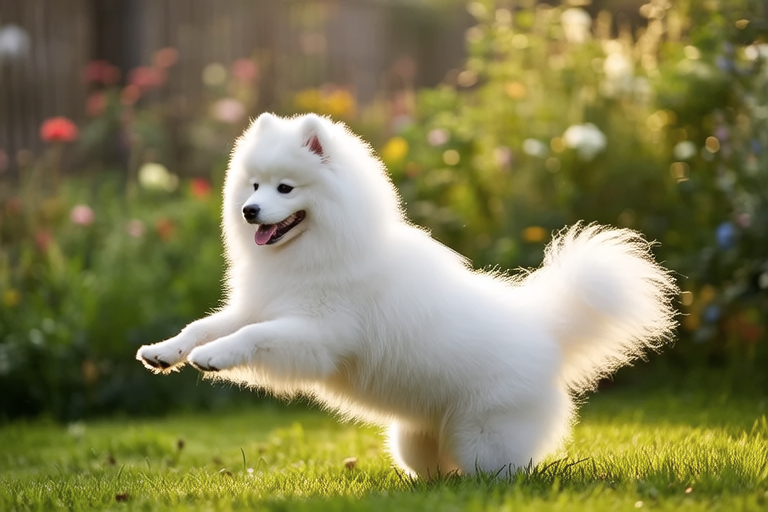 Meet the Fluffy Ball of Joy: A Day in the Life of a Samoyed