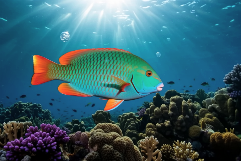 Parrot Fish: The Colorful Guardians of Marine Ecosystems