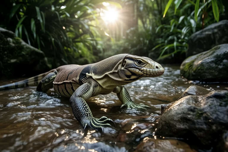 The Thrilling Adventures of the Water Monitor: Exploring Their Wild Side